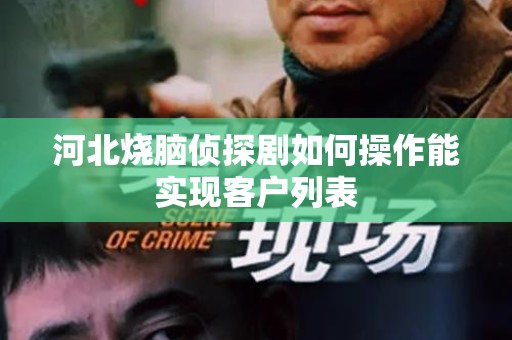 河北烧脑侦探剧如何操作能实现客户列表