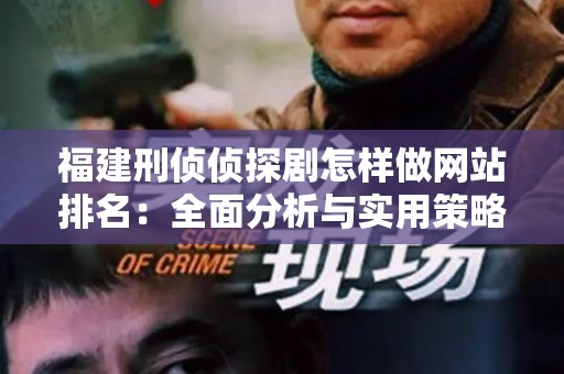 福建刑侦侦探剧怎样做网站排名：全面分析与实用策略