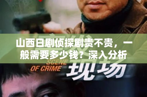 山西日剧侦探剧贵不贵，一般需要多少钱？深入分析