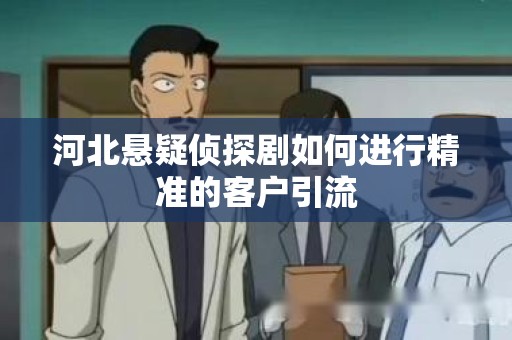 河北悬疑侦探剧如何进行精准的客户引流