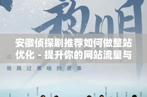 安徽侦探剧推荐如何做整站优化 - 提升你的网站流量与曝光率