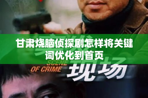 甘肃烧脑侦探剧怎样将关键词优化到首页