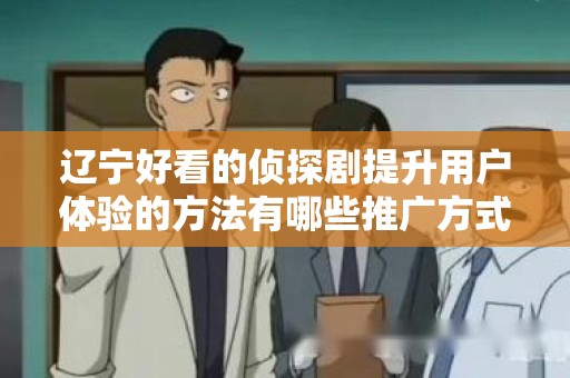 辽宁好看的侦探剧提升用户体验的方法有哪些推广方式有哪些