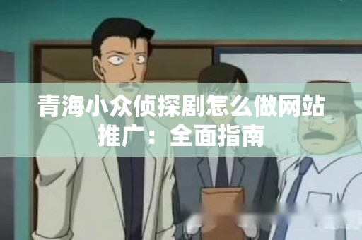 青海小众侦探剧怎么做网站推广：全面指南