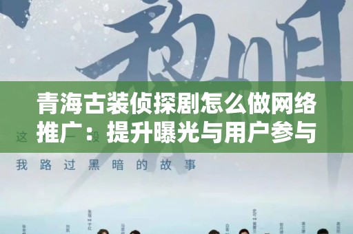 青海古装侦探剧怎么做网络推广：提升曝光与用户参与的策略