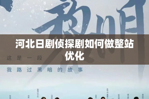 河北日剧侦探剧如何做整站优化