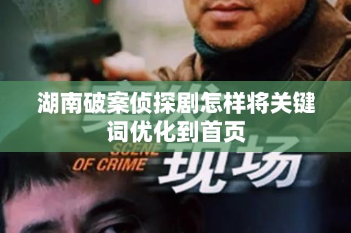 湖南破案侦探剧怎样将关键词优化到首页