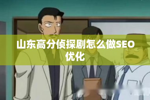 山东高分侦探剧怎么做SEO优化
