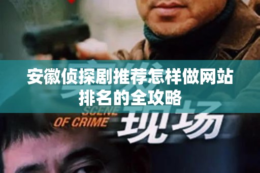 安徽侦探剧推荐怎样做网站排名的全攻略