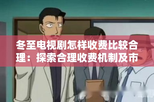 冬至电视剧怎样收费比较合理：探索合理收费机制及市场趋势