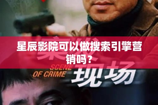 星辰影院可以做搜索引擎营销吗？