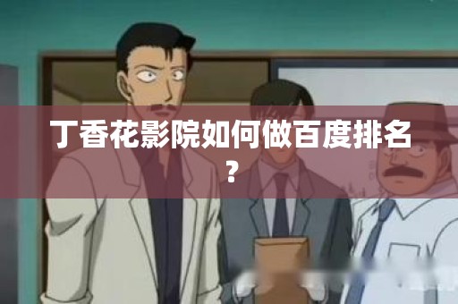 丁香花影院如何做百度排名？