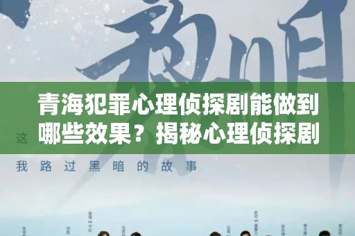 青海犯罪心理侦探剧能做到哪些效果？揭秘心理侦探剧的深邃魅力
