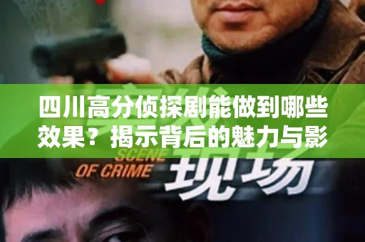四川高分侦探剧能做到哪些效果？揭示背后的魅力与影响力