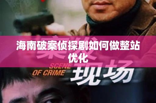 海南破案侦探剧如何做整站优化