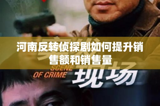 河南反转侦探剧如何提升销售额和销售量